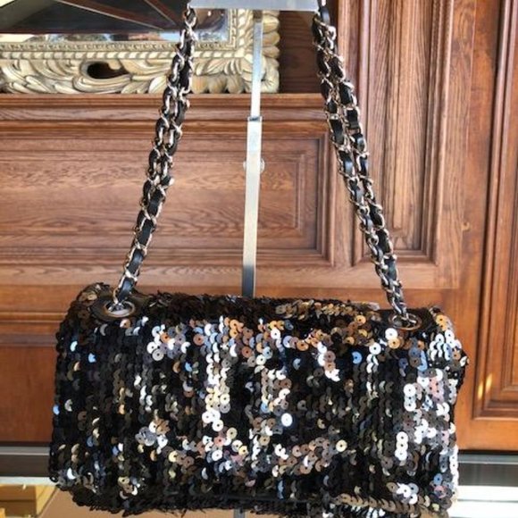 Chanel Sequin Reversible 'Summer Night' Flap Bag - Picture 7 of 12